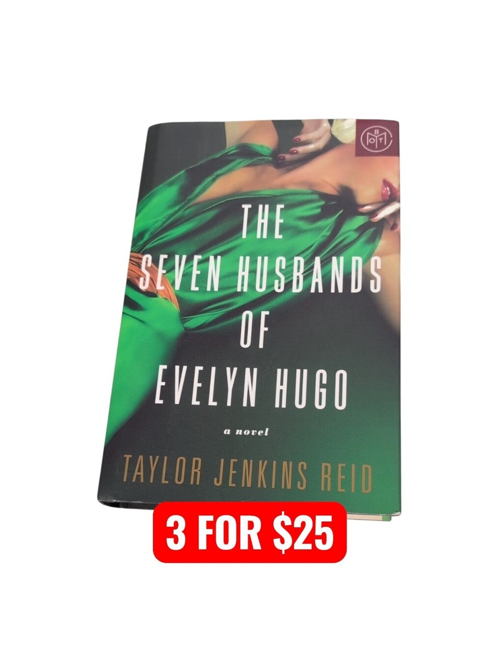 The Seven Husbands of Evelyn Hugo by Taylor Jenkins Reid Hardback BOTM